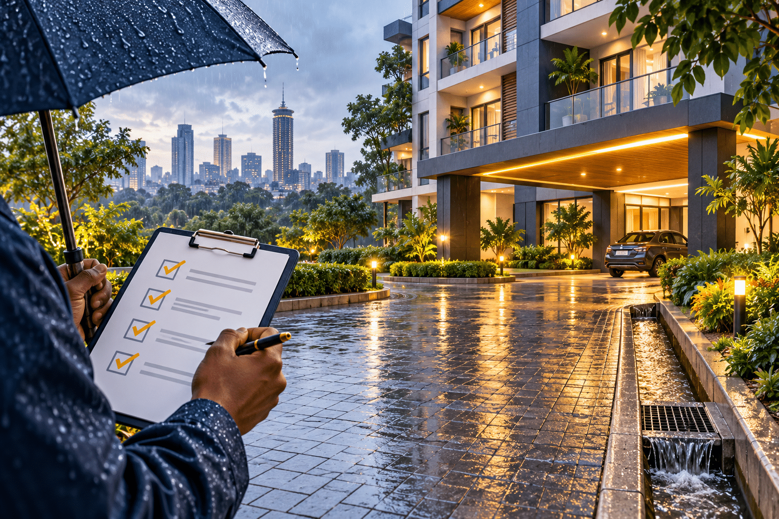 Nairobi property checks during the short rains: apartment entrance, drainage and viewing checklist